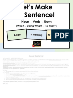 Let S Make A Sentence