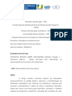 Exercicio Semana 01 Resenha Indicadores