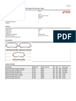 Article Information - 1621.15, REMSA Brake Pad Set, Disc Brake