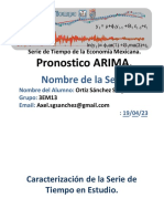 Pronostico ARIMA.: Nombre de La Serie