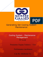 Basic Maintenance Generating Set Basics Coolingsystem