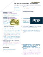 Cuestionario 8 - Tipos de Condicionales, Condición Necesaria y Suficiente