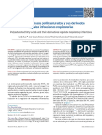 Los Ácidos Grasos Poliinsaturados y Sus Derivados Regulan Infecciones Respiratorias