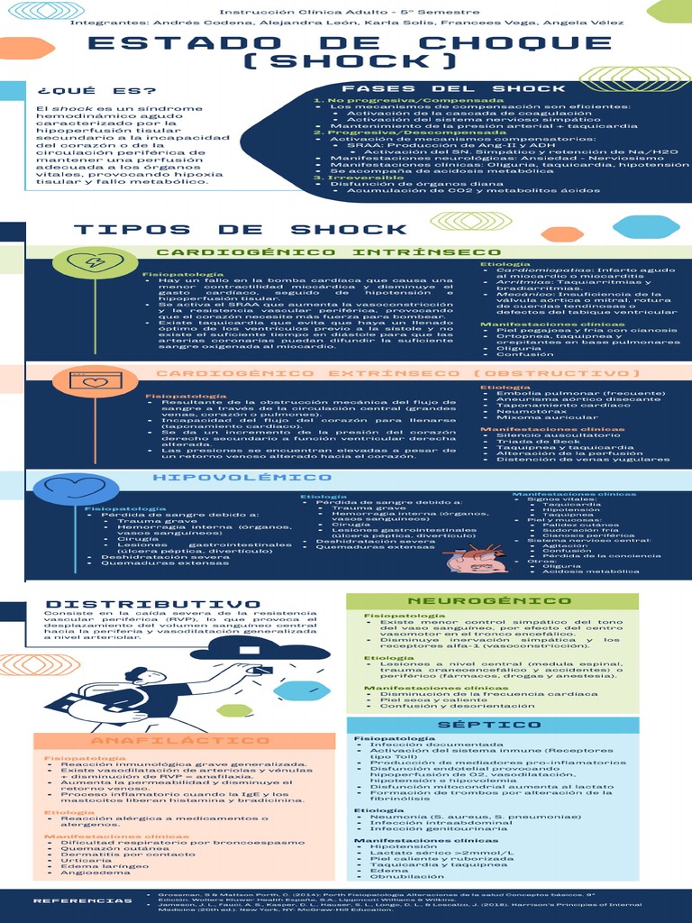 Infografía Shock IC | PDF