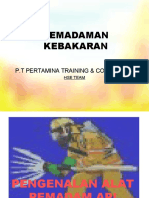 PEMADAMAN KEBAKARAN - PTC PERTAMINA