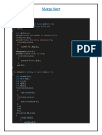 Merge Sort