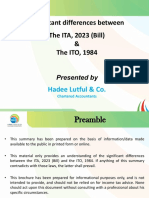 HLC_Draft ITA 2023 & ITO 1984_Significant Differences_18.06.23 (1)