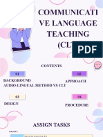 Communicative Language Learning