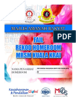 Buku Laporan Homeroom 2022