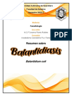 Balantidiasis Final