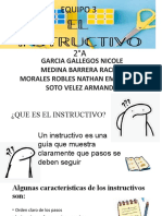 2°a EL INSTRUCTIVO