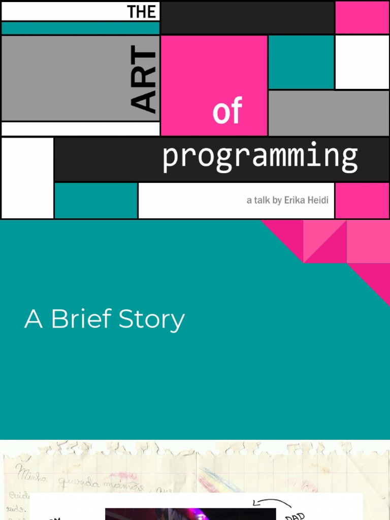 The Art of Programming (Slides) | PDF | Games & Activities | Art