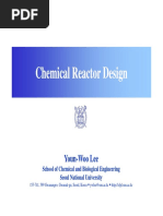 Chemical Reactor Design Chemical Reactor Design: Y W L Youn-Woo Lee