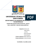 Lab 2 de Muestreo y Granulometría - Grupo Martes 1-4