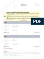 Itinerary XZRH4S