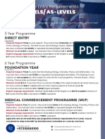 A-Levels and AS-Levels