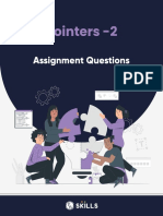 Pointers - 2 Assignment