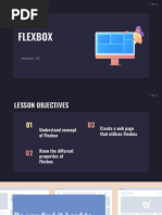 Lesson 12 - Flexbox