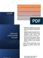 Mitigasi Perubahan Dalam Organisasi