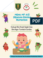 Buku Menu Mpasi Dengan Bahan Rumahan Tim Gizi & Promkes PKM Kelua