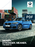 BMW X1 Diesel Specsheet