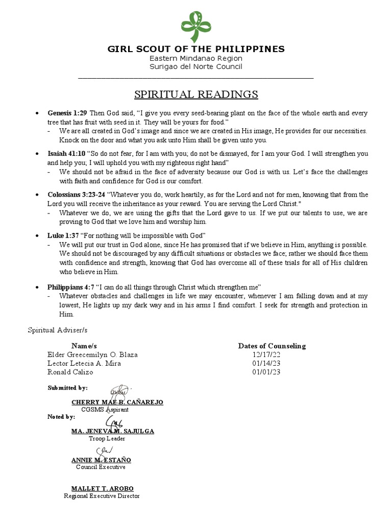 Spiritual readings pdf religious belief and doctrine theology