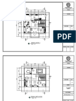 Contoh Gambar Kerja Arsitektur Bangunan Usaha 2 Lantai