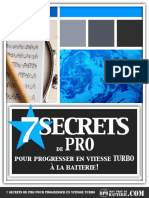 7 Secrets de PRO Pour Progresser en Vitesse TURBO À La Batterie PDF