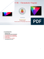 Insights of CIE - Chromaticity Diagram: Research Scholar National Institute of Technology Andhra Pradesh