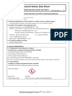 Safet Data Sheet - GP Points