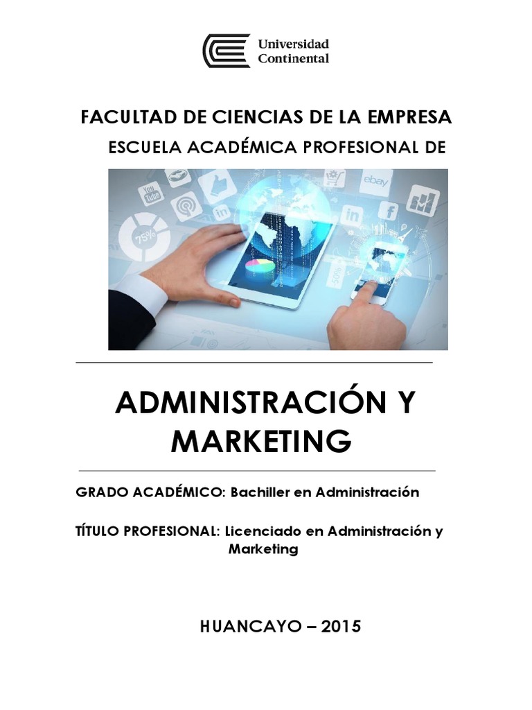 Licenciatura en Administración y Marketing | PDF | Marketing ...