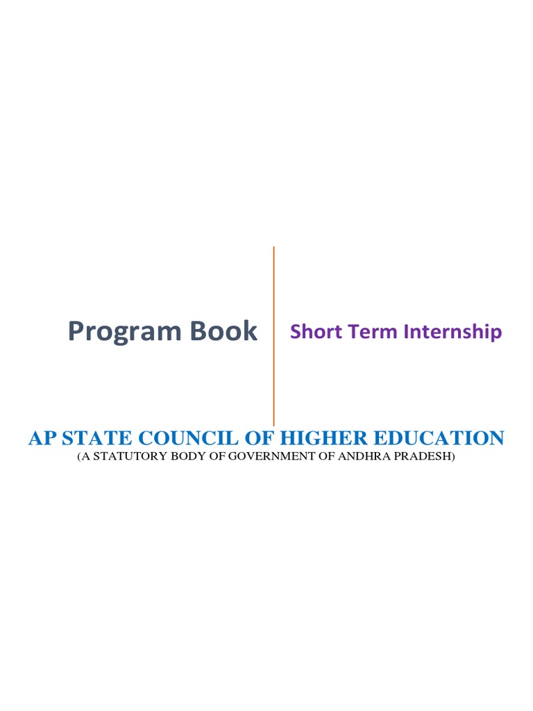 Short-Term Internship Program Guide | PDF | Internship | Job Hunting