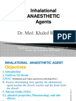2 Inhalational Anesthtic Agents