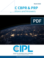 Cipl CBPR and PRP Q A Final 19 March 2020