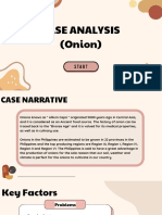 CASE ANALYSIS Onion