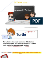 PYTHON CHAP 4 - Drawing With Turtles