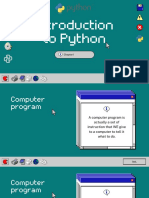 PYTHON CHAP 1 - Introduction To Python (IDLE Shell)