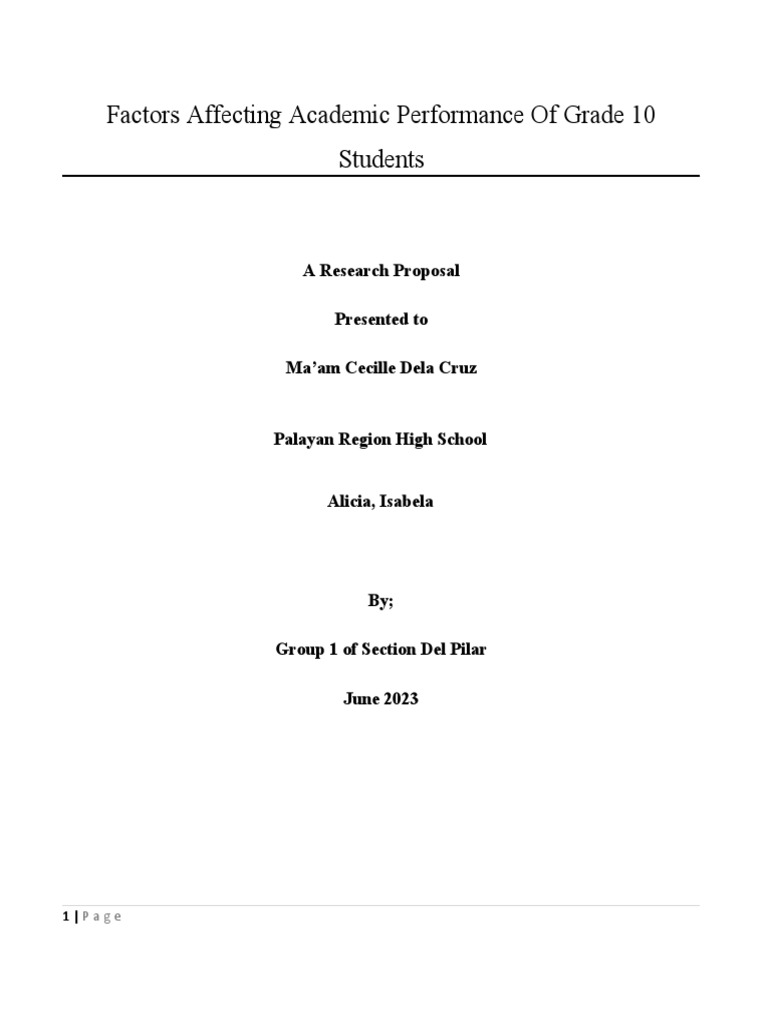 What Are Socioeconomic Factors Affecting Students Academic Performance