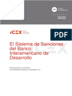 El Sistema de Sanciones Del Banco Interamericano de Desarrollo