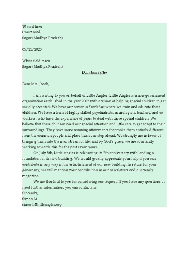 Letter and Email Writing | PDF