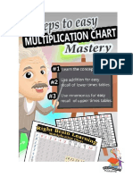 Multiplication Chart Printable Workbook PDFs