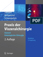 Praxis Der Viszeralchirurgie Onkologische Chirurgie (H. Höfler, M. Sarbia, M. Werner (Auth.) Etc.)