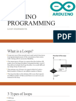 Arduino - Loop Statement
