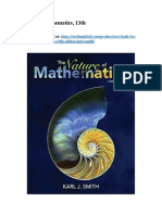Test Bank For Nature of Mathematics 13th Edition Karl Smith