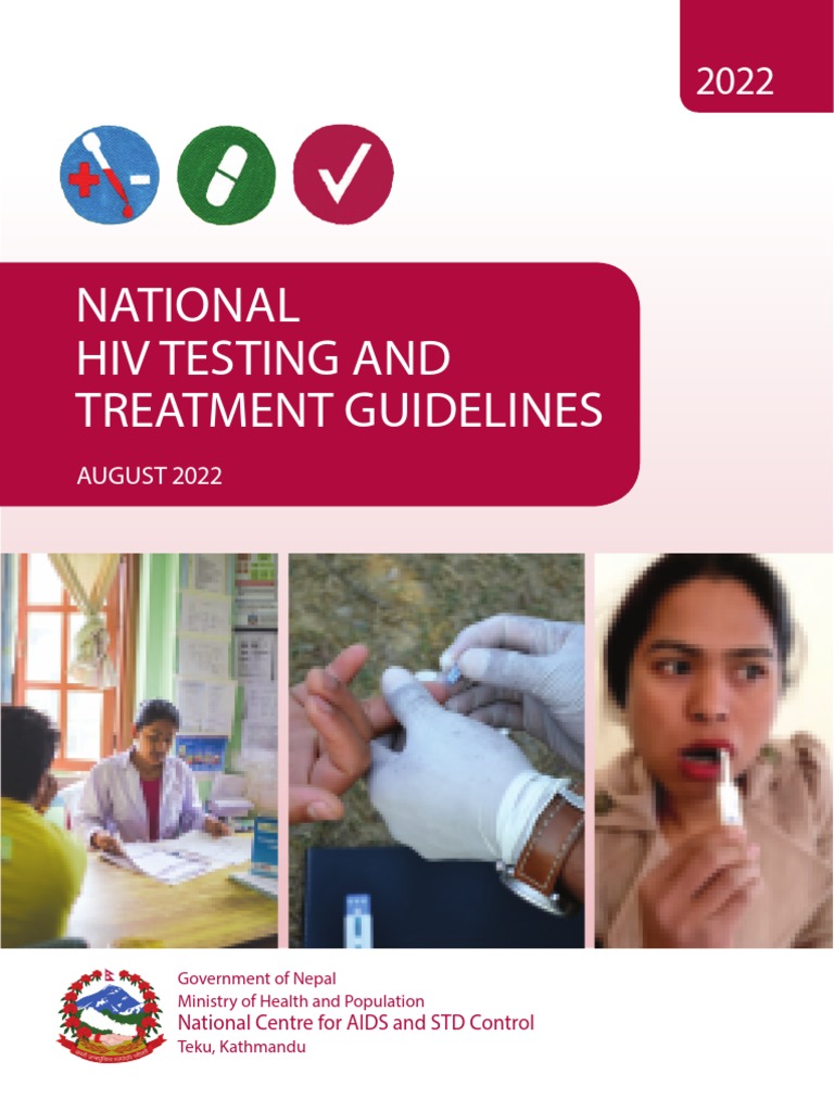 Nepal National Hiv Testing and Treatment Guidelines 2022 PDF Hiv