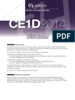Evaluation Certificative - CE1D - 2014 - Résultats (Ressource 11089)