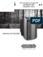 Manual-Cazan Cu Gazeificare ATTACK DP - RO