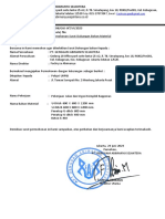 Surat Permohonan Material Beton PT. GAS