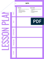 Lesson Plan