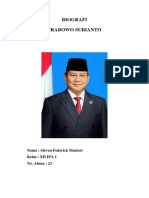 Biografi Prabowo